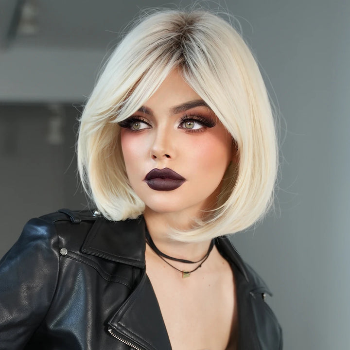 Tiffany Valentine Halloween Wig Costume Blonde The Bride of Chucky Cosplay Wig.