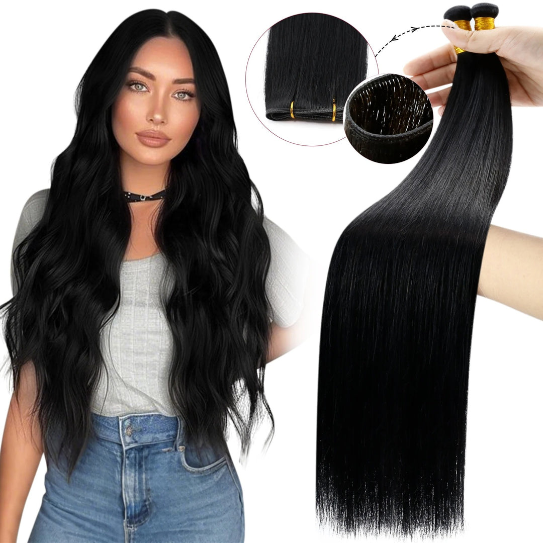Genius Weft Extensions – Remy Human Hair