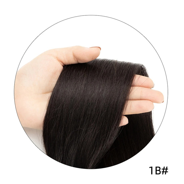 Full Head Clip-In Remy Hair Extensions – Brazilian Blonde, 6PCS, 140–240g, 14–24 Inch
