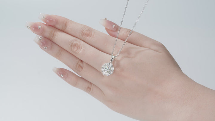 💎 Minimalist 1-Carat Morganite Pendant Necklace