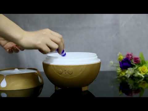 🌿🌫️ Household Heavy Fog Wood Grain Humidifier | Silent Aromatherapy Air Diffuser