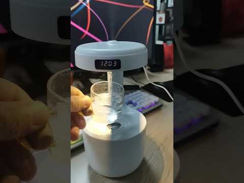💧🧘 Anti-Gravity Water Drop Aroma Diffuser | Single Arm Humidifier (800ml) ✨