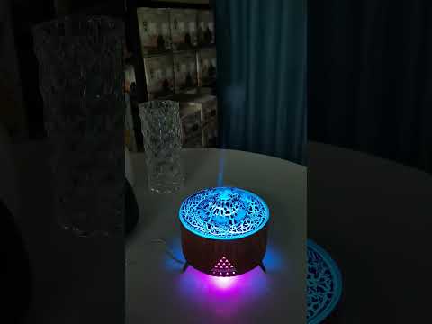 🔥💧 Portable Smart Flame Humidifier | Ultrasonic Aromatherapy Diffuser ✨