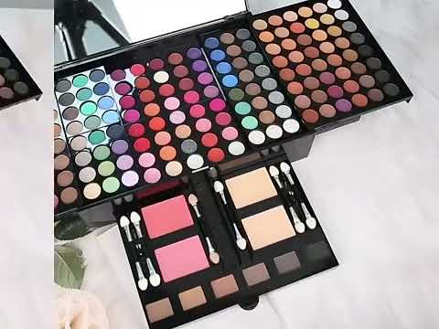 🎨✨ 194 Color Eyeshadow Palette | Matte & Pearly Professional Makeup Kit 💄