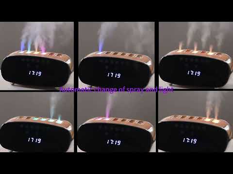 🌊💡 Sound Pickup Humidifier | LCD Atmosphere Light + Bluetooth Audio ✨
