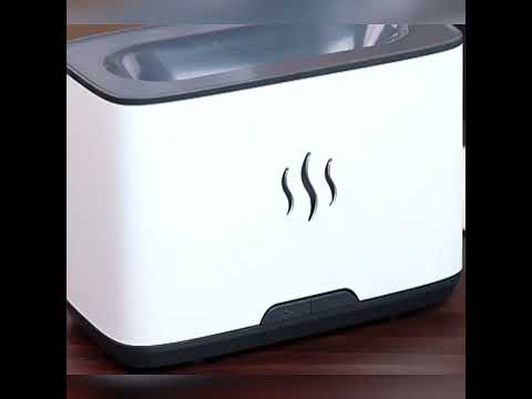 🔥💧 Flame Aromatherapy Humidifier | Large Capacity Desktop Ultrasonic Diffuser ✨