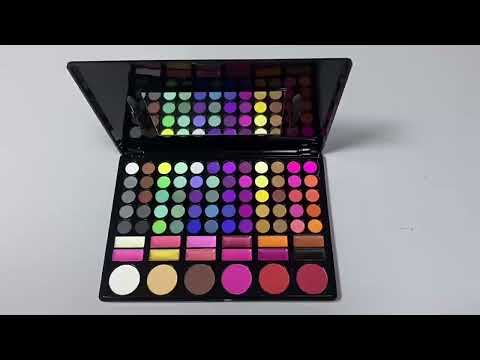 🎨✨ 78 Color Eyeshadow Palette | Matte & Shimmer Makeup Kit 💄