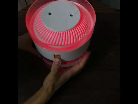 💧🏠 Large-Capacity Double Spray Humidifier | Dual Nozzle Ambient Light Atomizer