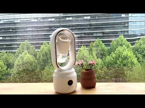 🌬️💧 Bladeless Mist Fan | USB Rechargeable Air Cooler & Humidifier ❄️✨