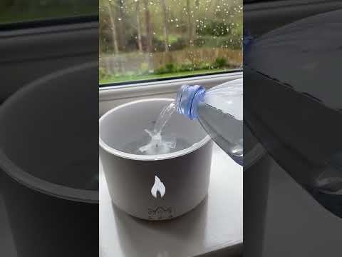 🌋🔥 Creative Volcano Aromatherapy Humidifier | Flame & Smoke Ring Mist Diffuser