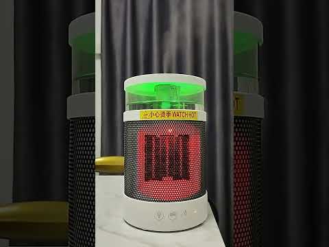 🔥💧 3-in-1 Space Heater | Fast Heating + Humidifier + Night Light 🌈