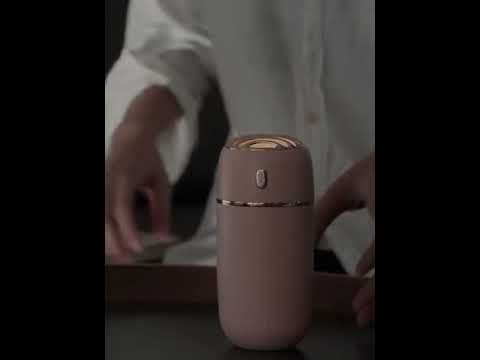🚗💧 Rechargeable USB Humidifier | Quiet Aroma Diffuser 🌿✨