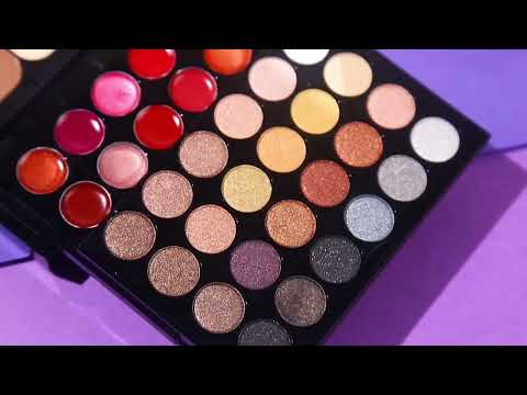 💄 78-Color Makeup Set – Eyeshadow, Lip Gloss, Blush, Foundation & Contour All-in-One Kit ✨