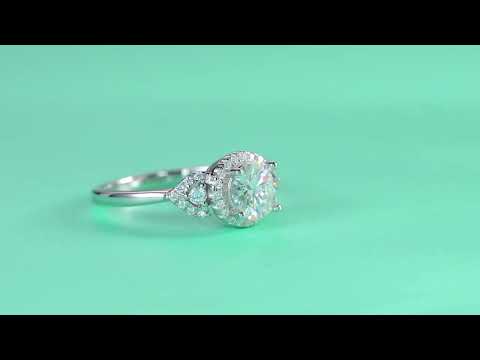 💍 Light and Shadow 1-Carat Moissanite Wedding Ring – Platinum-Plated S925 Silver (3.2g, Sizes 5–9) 💍