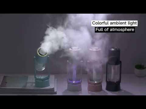 ✨🔮 Magic Shadow USB Humidifier | Projection Night Light Mist Maker 🌈