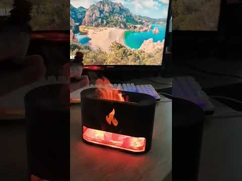 🧂💡 Crystal 2-in-1 Himalayan Salt Lamp & Ultrasonic Diffuser | Aromatherapy Humidifier ✨