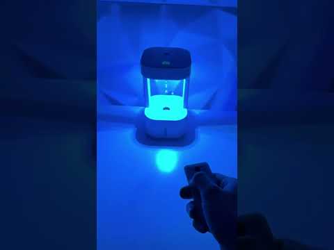 💧✨ Anti-Gravity Water Drop Humidifier | 580ML USB Mist & Ambient Light 🌙