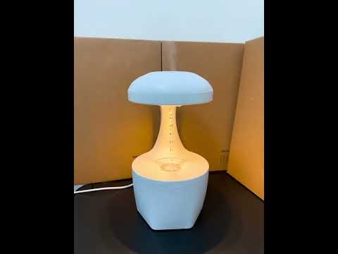 💧✨ Anti-Gravity Water Droplet Humidifier | 800ml USB Aromatherapy Diffuser 🌊