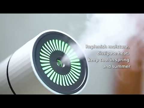 ✨ Small Silent Desktop Humidifier – 260ml Portable Bedside & Office Air Mist Maker for Bedroom, Dormitory, Home Use