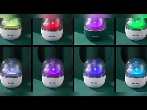 🌈💧 Ultrasonic Aromatherapy Humidifier | Colorful Light Essential Oil Diffuser ✨