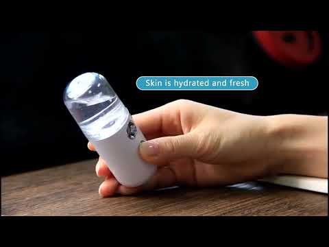 💧✨ Portable Nano Spray Humidifier | USB Rechargeable Skin Hydration Mist 🌿