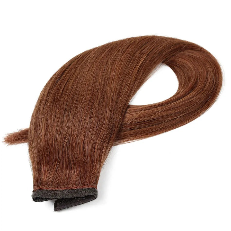 100% Human Hair Brazilian Straight Ponytail Extension Length Options: 20” | 22” | 24” | 26”