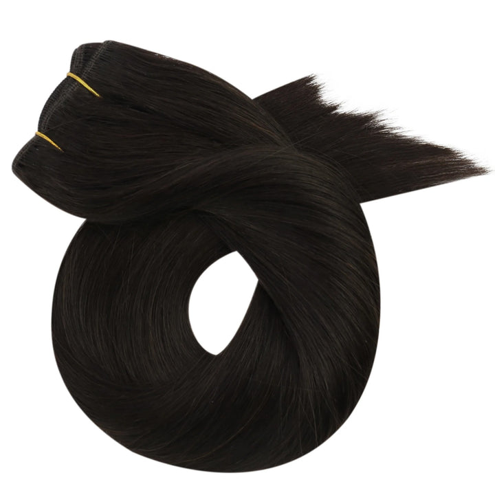 Sew-In Human Hair Bundles – Blonde Brazilian Remy Straight Weft Extensions (100g)