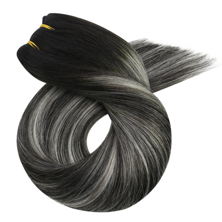 Sew-In Human Hair Bundles – Blonde Brazilian Remy Straight Weft Extensions (100g)