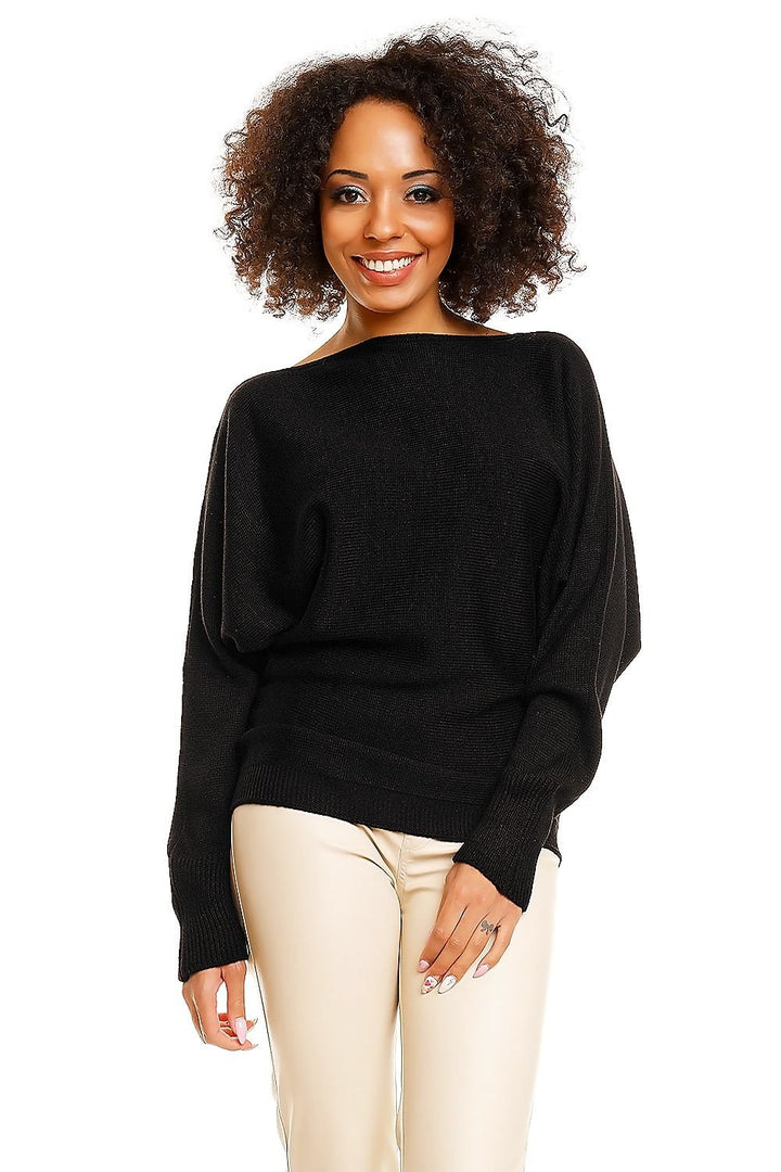 Short Oversize Pregnancy Sweater Jumper PeeKaBoo