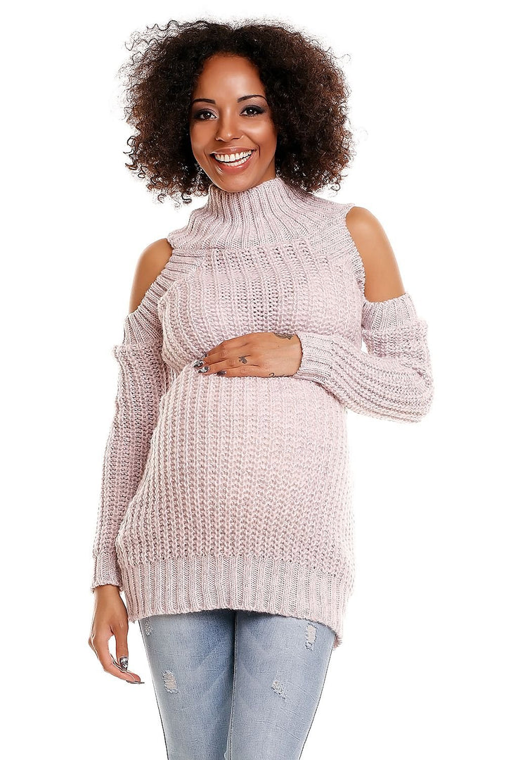 Pull Long de Grossesse de Maternité PeeKaBoo