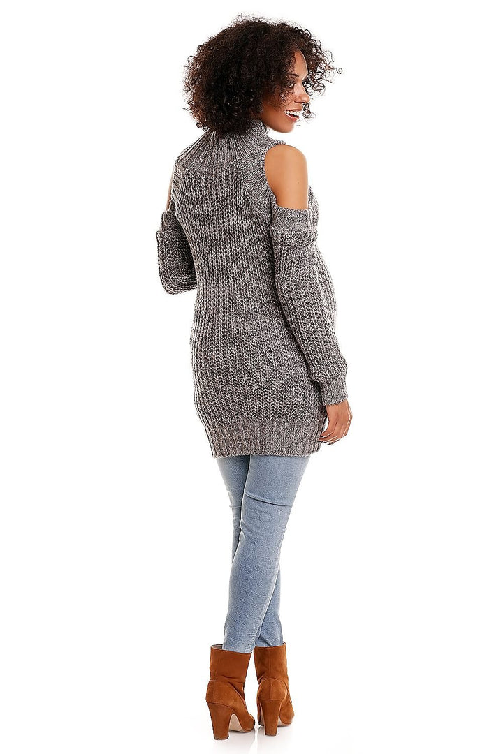 Long Maternity Pregnancy Sweater PeeKaBoo