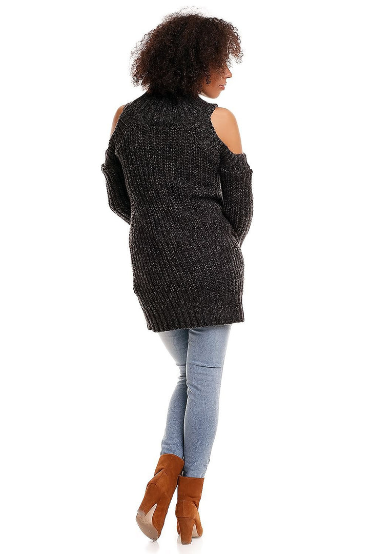 Long Maternity Pregnancy Sweater PeeKaBoo