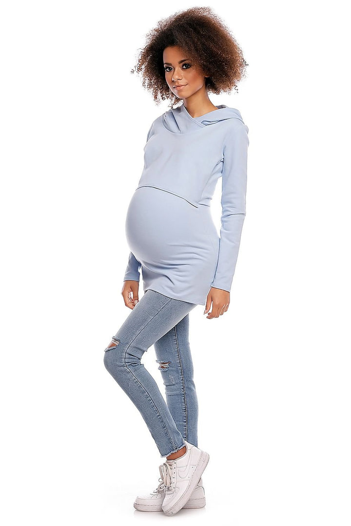 Maternity Hoodie  Sweatshirt PeeKaBoo