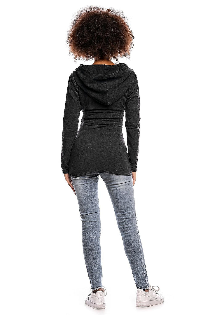 Maternity Hoodie  Sweatshirt PeeKaBoo