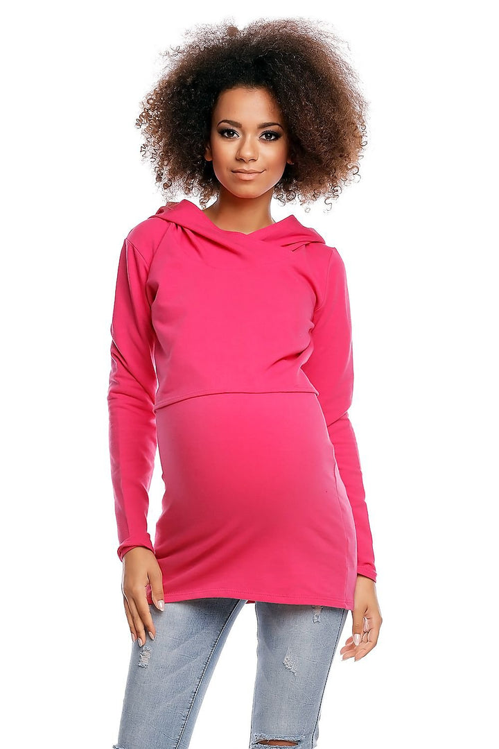 Maternity Hoodie  Sweatshirt PeeKaBoo