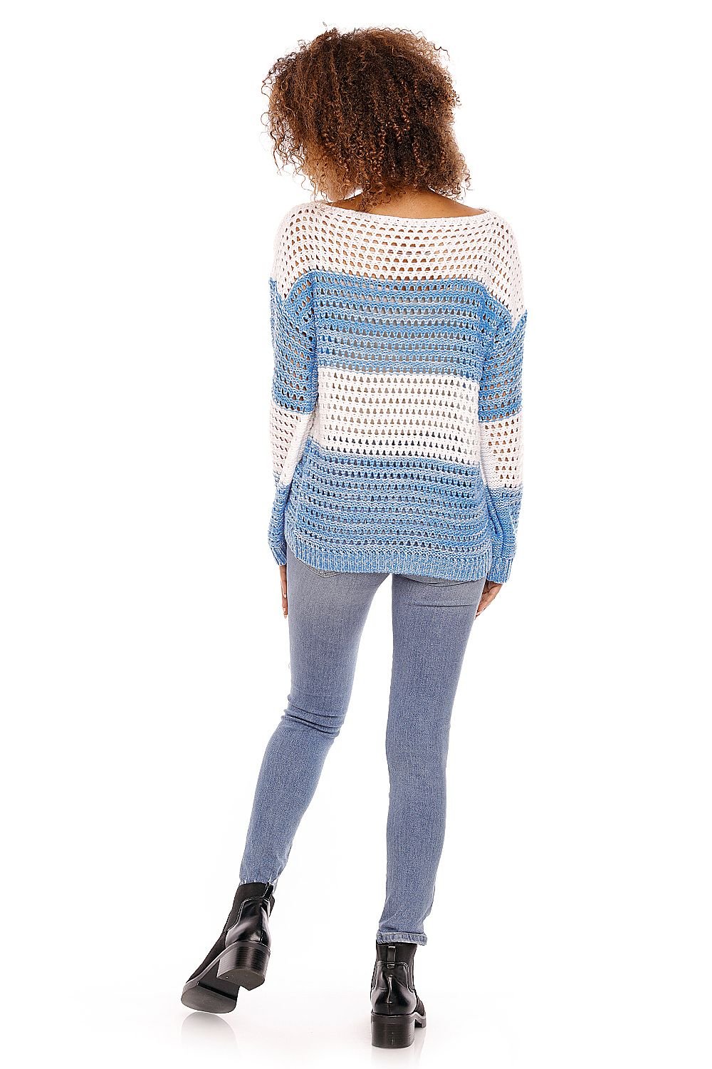 Delicate Openwork Oversize Sweater Short Jumper  PeeKaBoo