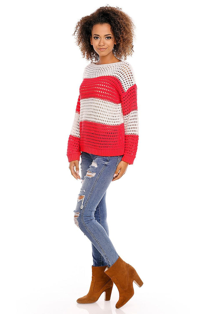 Jersey oversize delicado calado Jersey corto PeeKaBoo