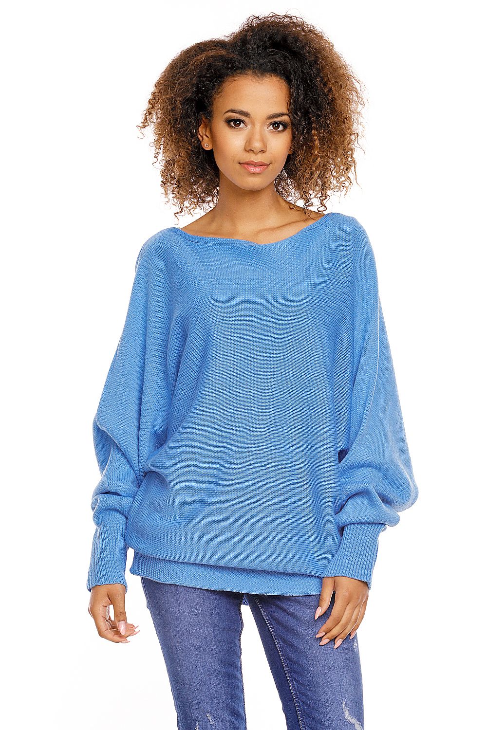 Short Oversize Pregnancy Sweater Jumper PeeKaBoo