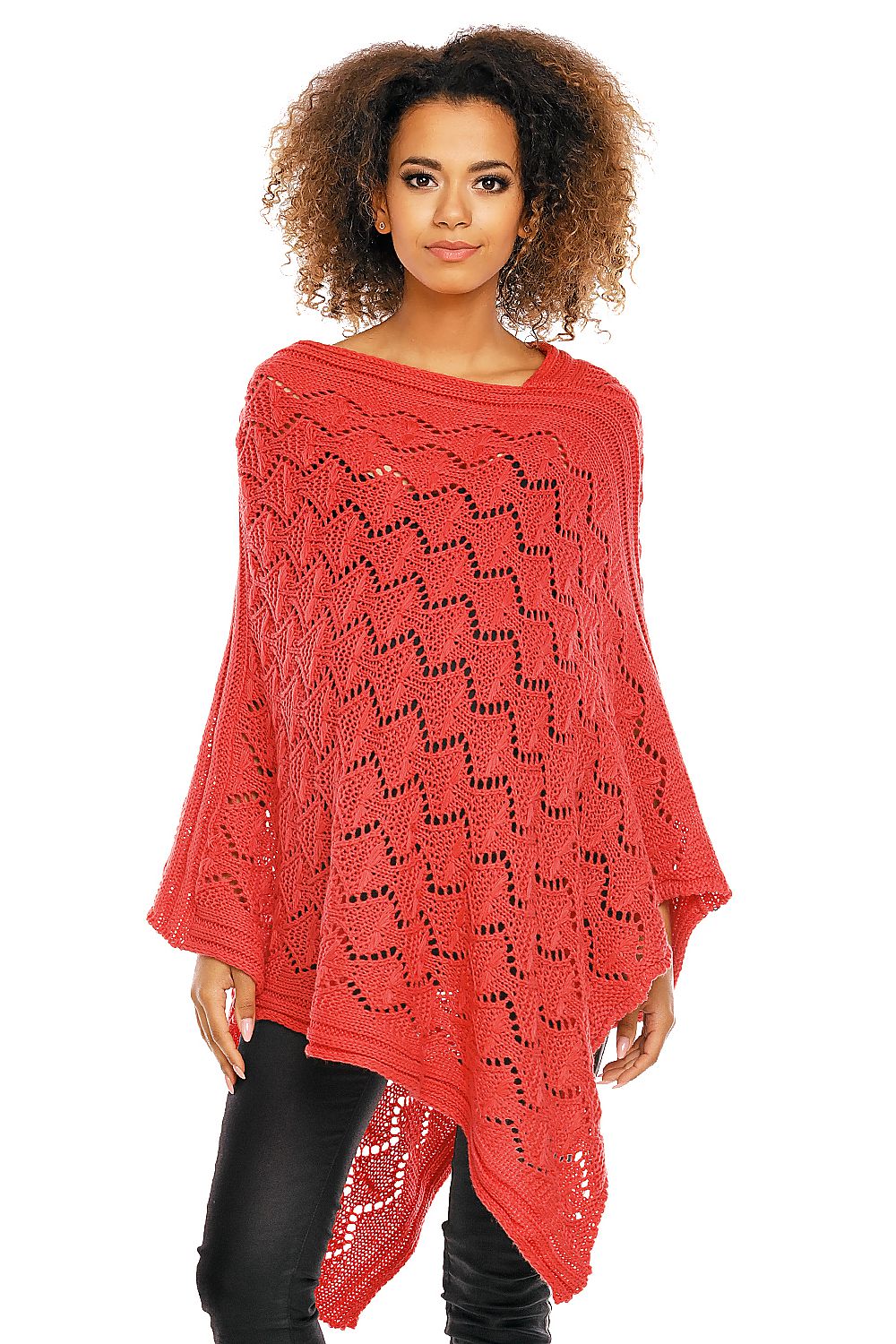 Cardigan de Grossesse Poncho Ajouré Elégant PeeKaBoo