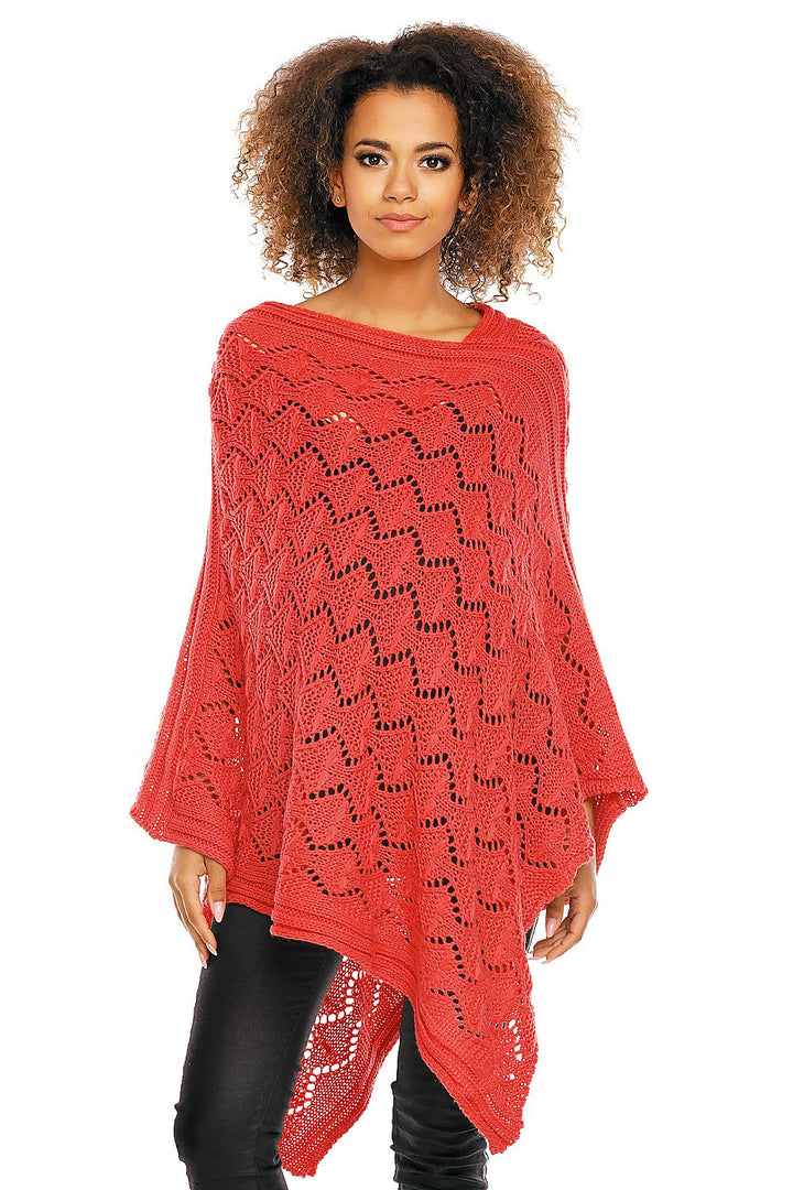 Elegant Openwork Poncho Pregnancy Cardigan  PeeKaBoo