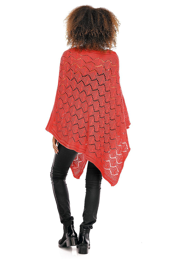 Elegante Poncho Calado Cárdigan Embarazo PeeKaBoo