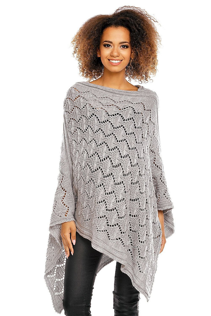 Cardigan de Grossesse Poncho Ajouré Elégant PeeKaBoo