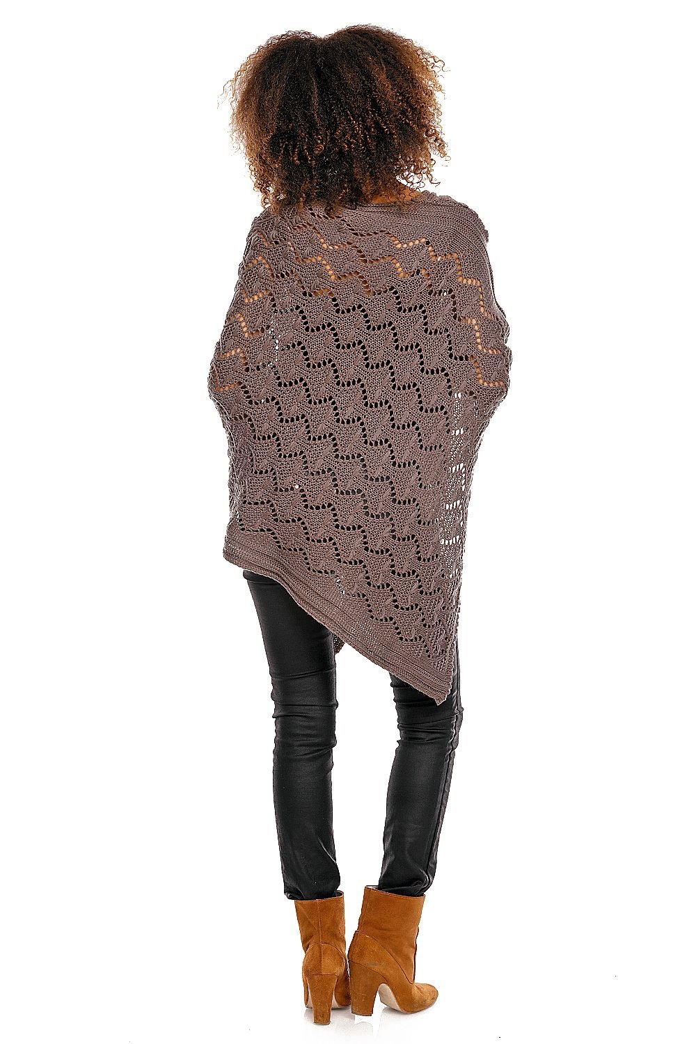 Cardigan de Grossesse Poncho Ajouré Elégant PeeKaBoo