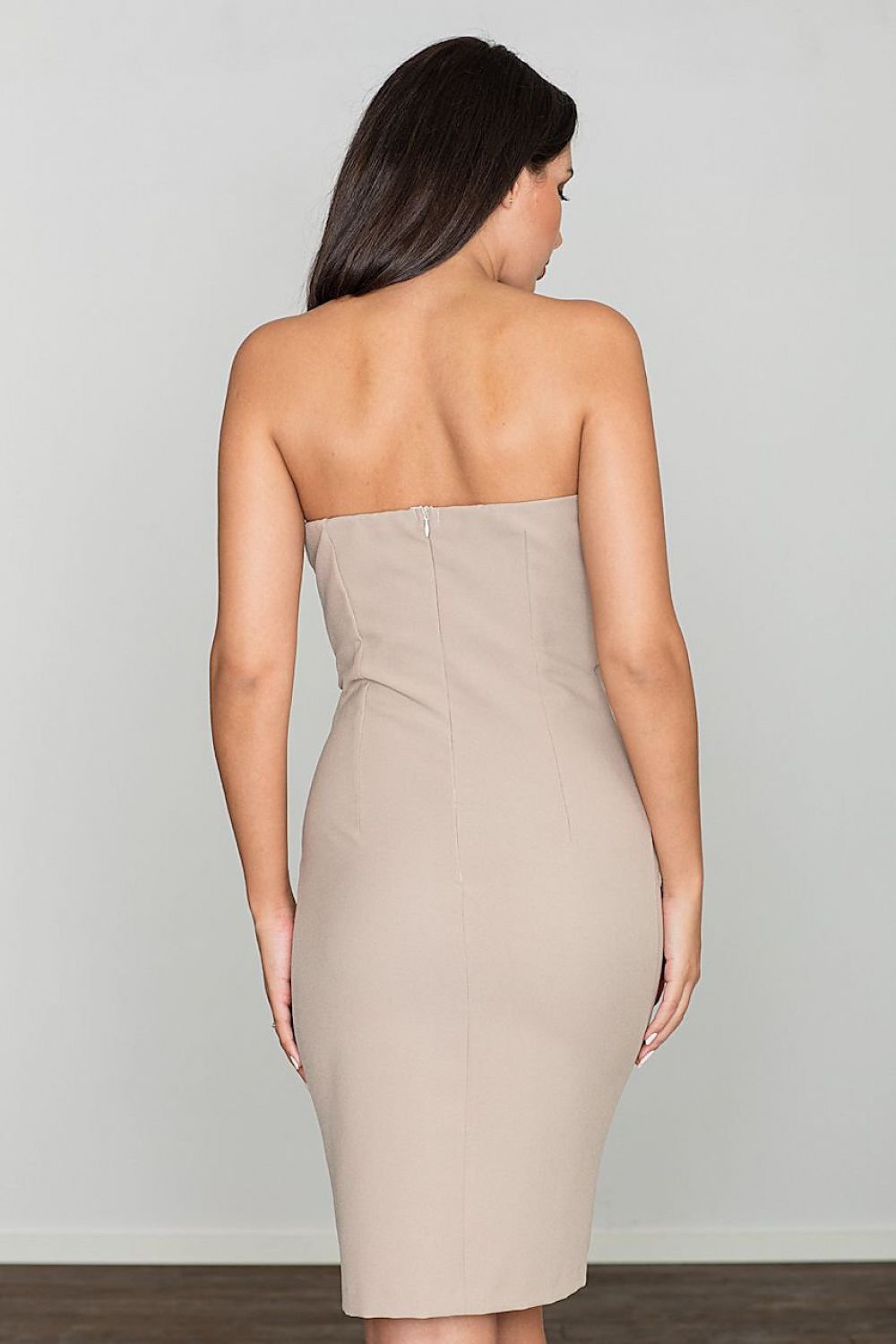 Robe de cocktail stretch douce et ajustée Figl