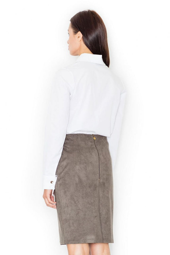 Knee-Length Classic Skirt  Figl