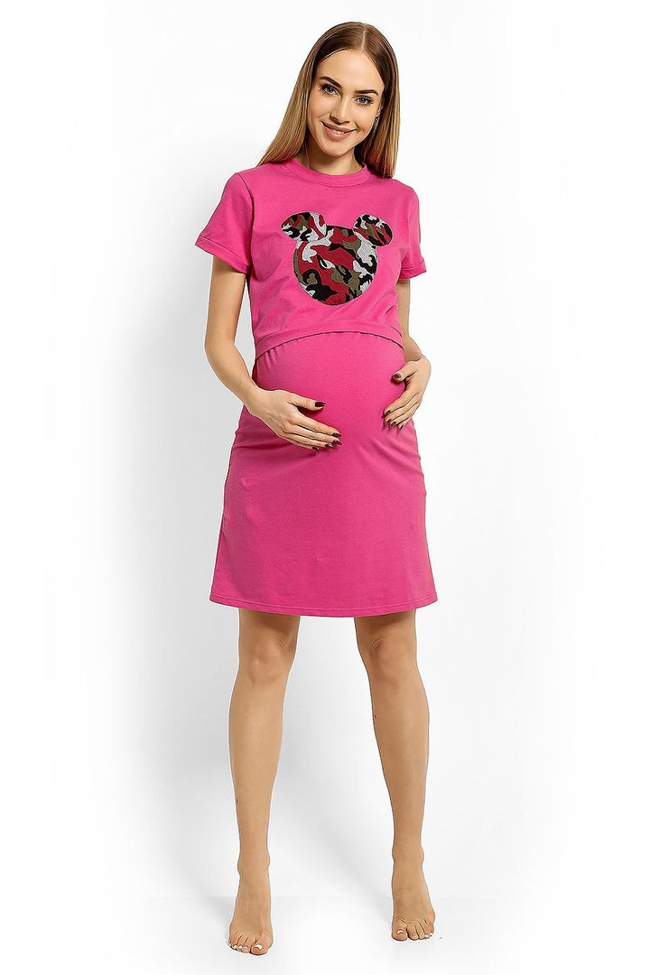 Maternity Nightgown Nightshirt PeeKaBoo