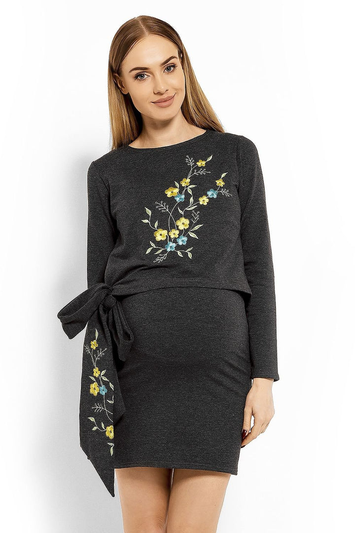 Fitted Tunic Pregnancy Dress  PeeKaBoo