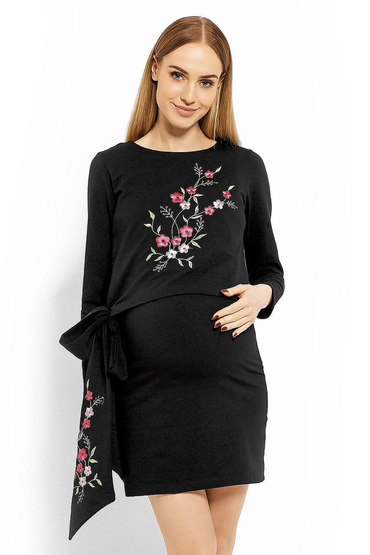 Fitted Tunic Pregnancy Dress  PeeKaBoo