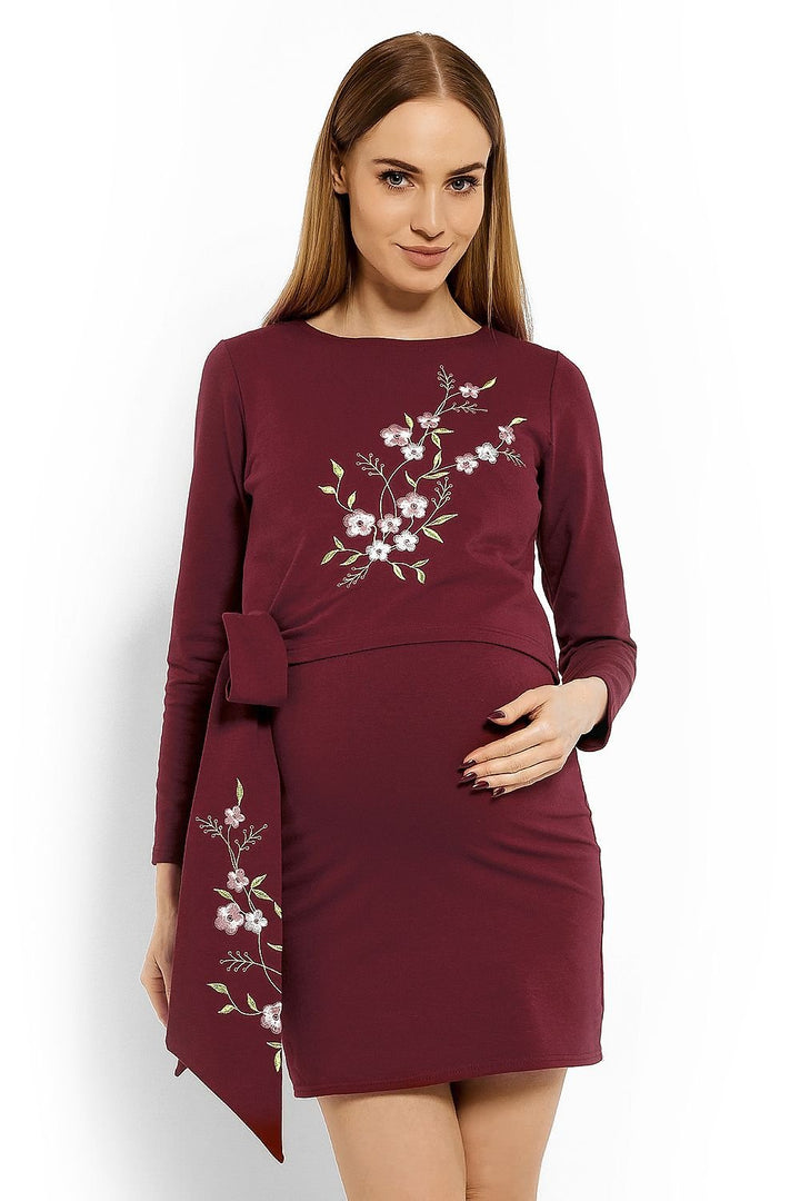 Fitted Tunic Pregnancy Dress  PeeKaBoo