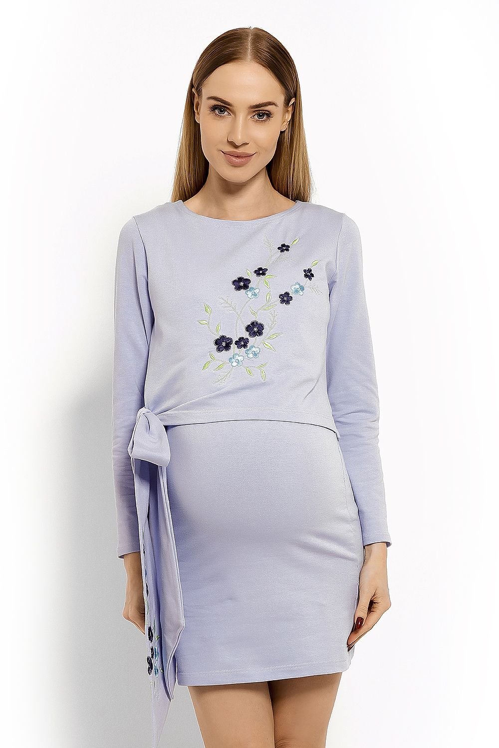 Fitted Tunic Pregnancy Dress  PeeKaBoo